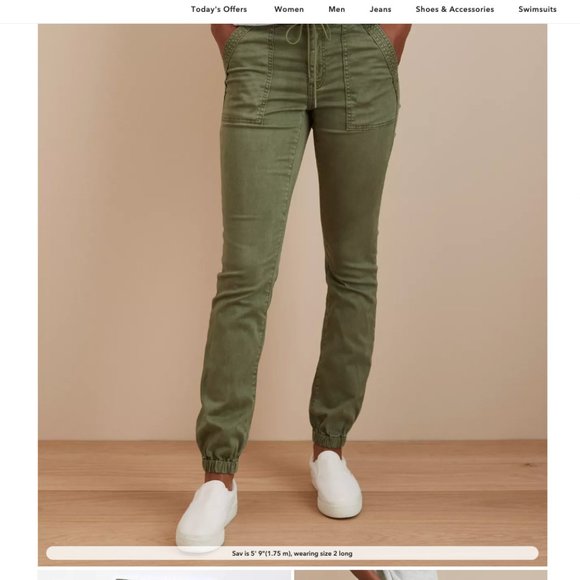 AE Ne(x)t Level High-Waisted Jegging Jogger (BLACK) - Picture 12 of 13